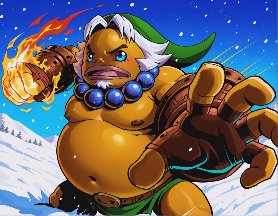Goron Link (The Legend of Zelda: Majora's Mask) by TheMasterSwordMaster on Tensor.Art