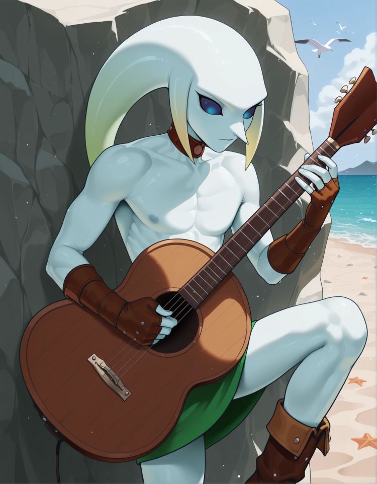 Zora Link (The Legend of Zelda: Majora's Mask) by TheMasterSwordMaster on Tensor.Art