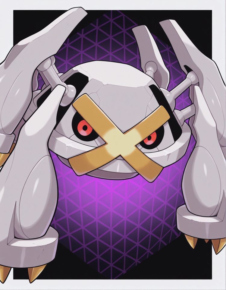 Metagross: Iron Leg Pokémon + Shiny - Pokédex #0376 by TheMasterSwordMaster on Tensor.Art