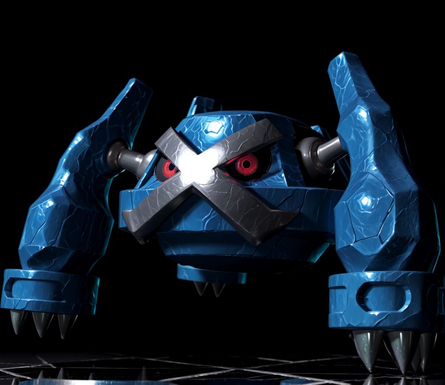 Metagross: Iron Leg Pokémon + Shiny - Pokédex #0376 by TheMasterSwordMaster on Tensor.Art