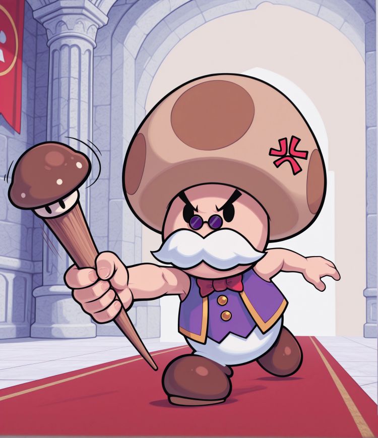 Toadsworth (Super Mario Series) by TheMasterSwordMaster on Tensor.Art