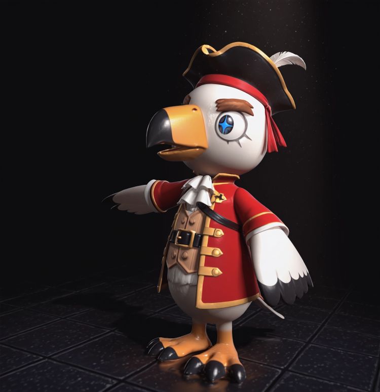 Gulliver / Gullivarrr (Animal Crossing) by TheMasterSwordMaster on Tensor.Art