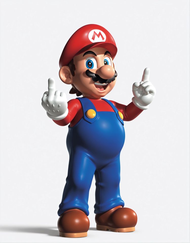 Y2K 3D Render Style (90s Mario 3D Artwork) by TheMasterSwordMaster on Tensor.Art