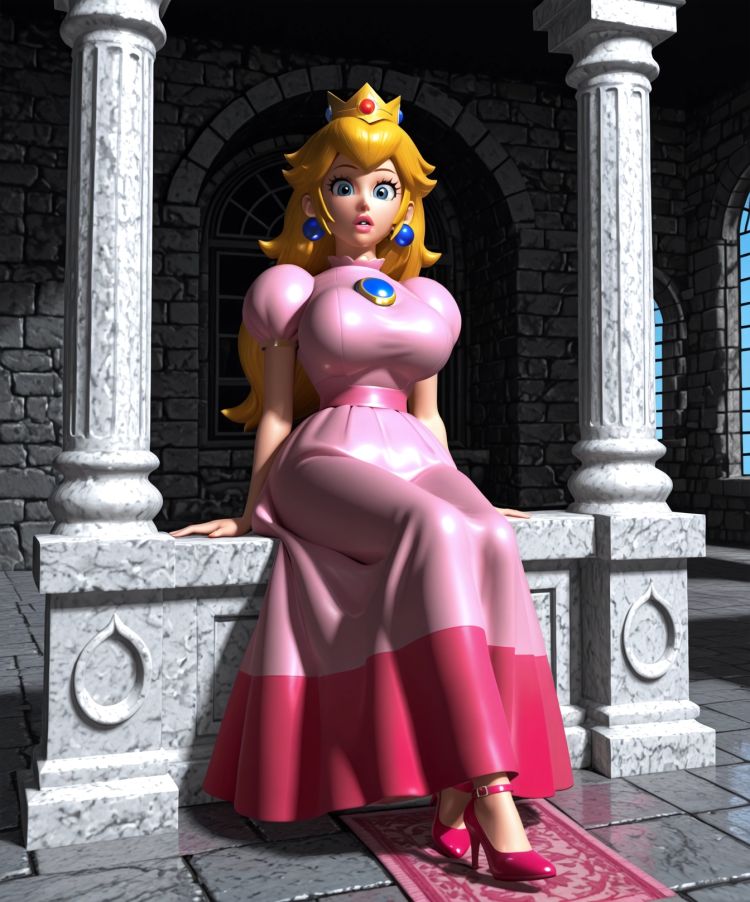 Y2K 3D Render Style (90s Mario 3D Artwork) by TheMasterSwordMaster on Tensor.Art