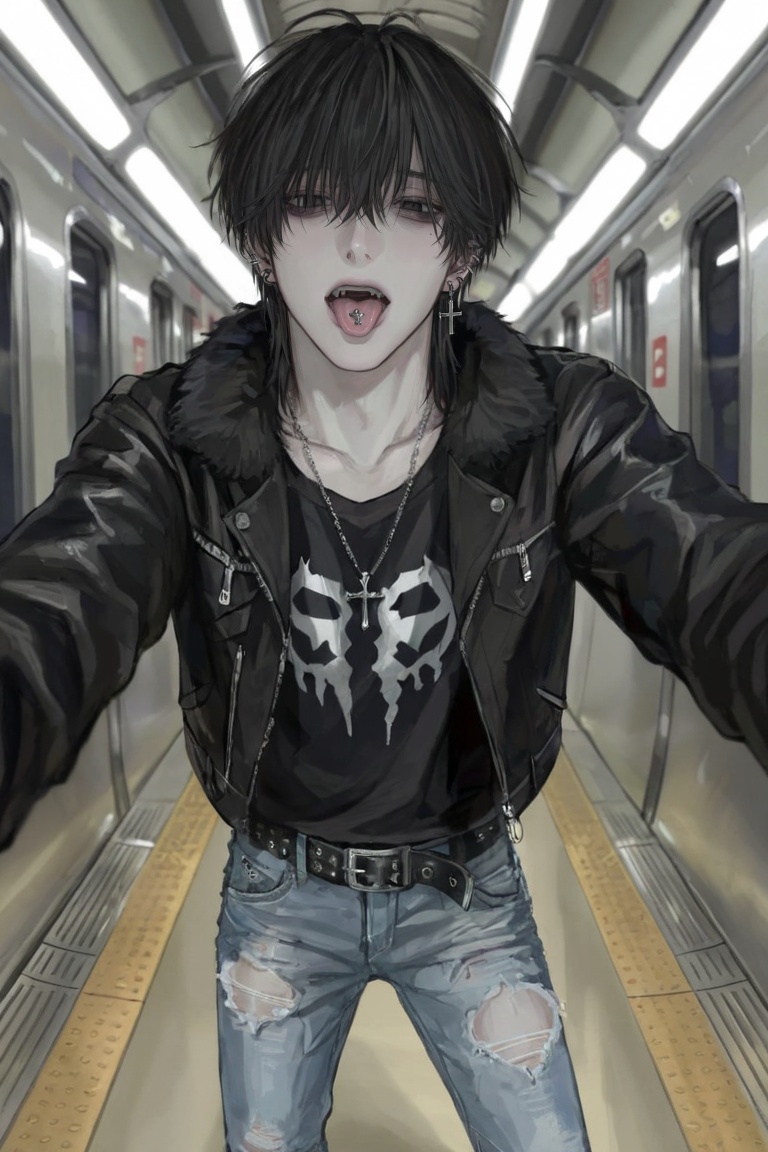 1man,  solo,  extremely handsome but melancholic facial expression on Tensor.Art