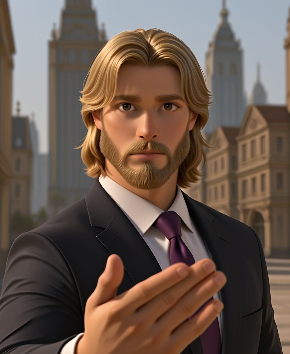 medium hair,  full beard,  1boy by mycore on Tensor.Art