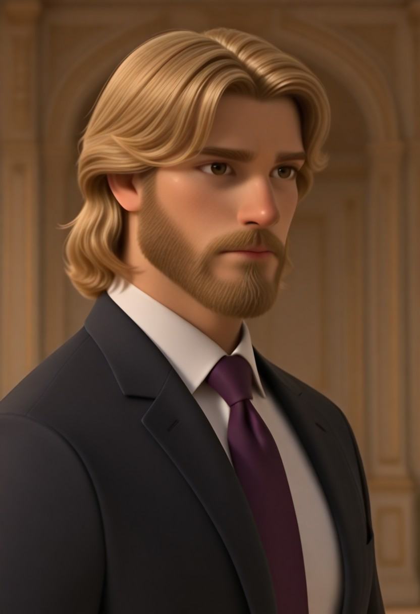 medium hair,  full beard,  1boy by mycore on Tensor.Art