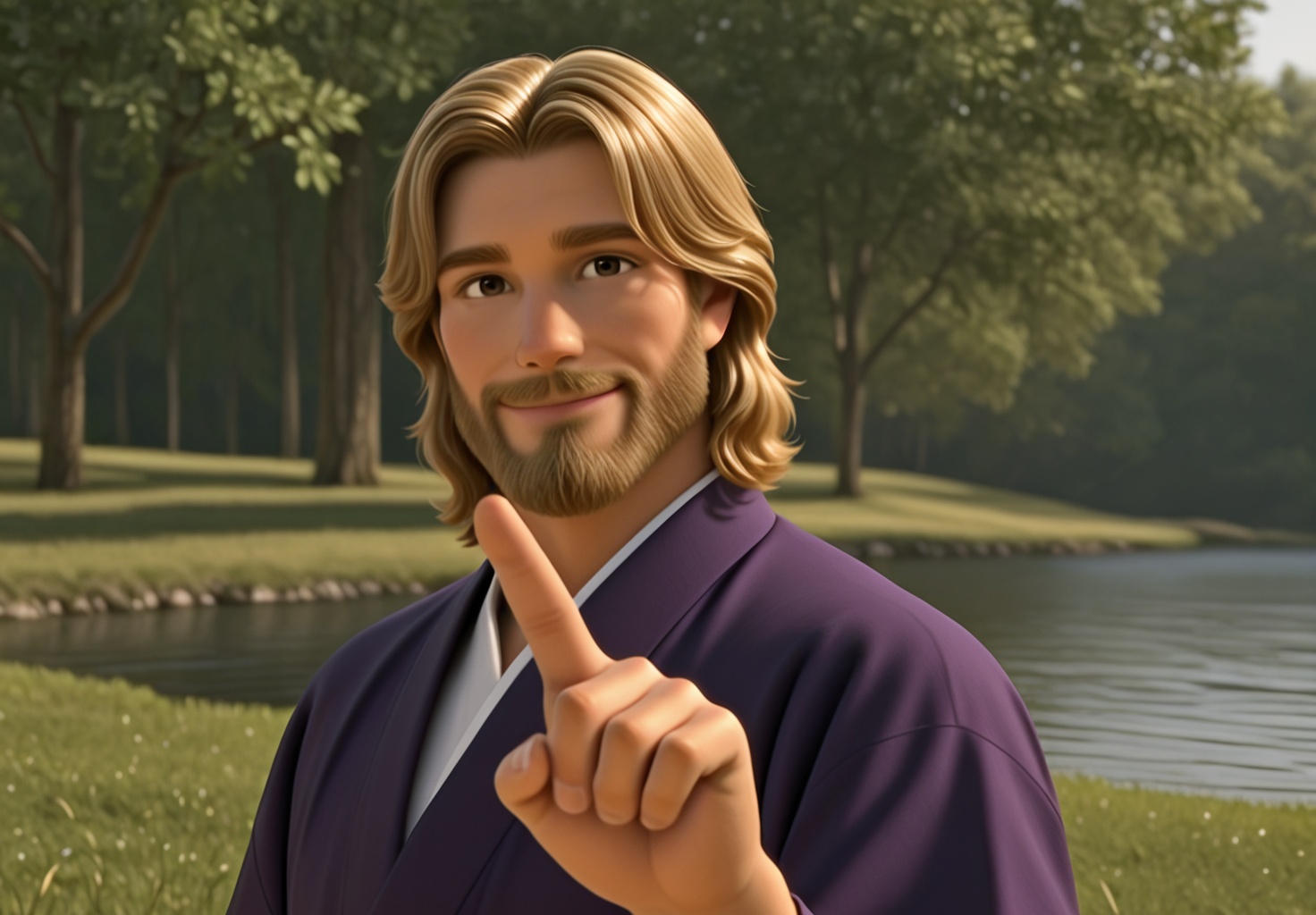 medium hair,  full beard,  1boy by mycore on Tensor.Art