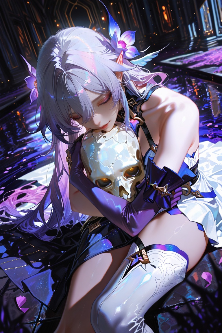 1girl,  castorice \(honkai: star rail\),  honkai: star rail on Tensor.Art