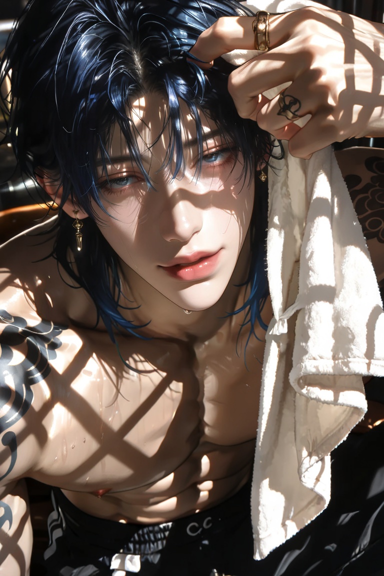 soft smirk,  parted lips,  half-closed eyes by TOMATOES on Tensor.Art