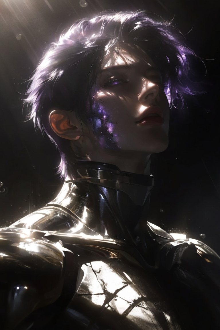 soft smirk,  parted lips,  half-closed eyes on Tensor.Art