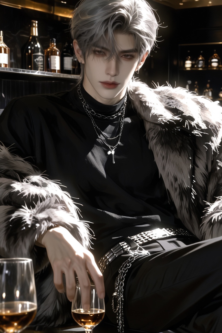 (Highly refined art style) 1male,  solo,  semi realistic young man on Tensor.Art