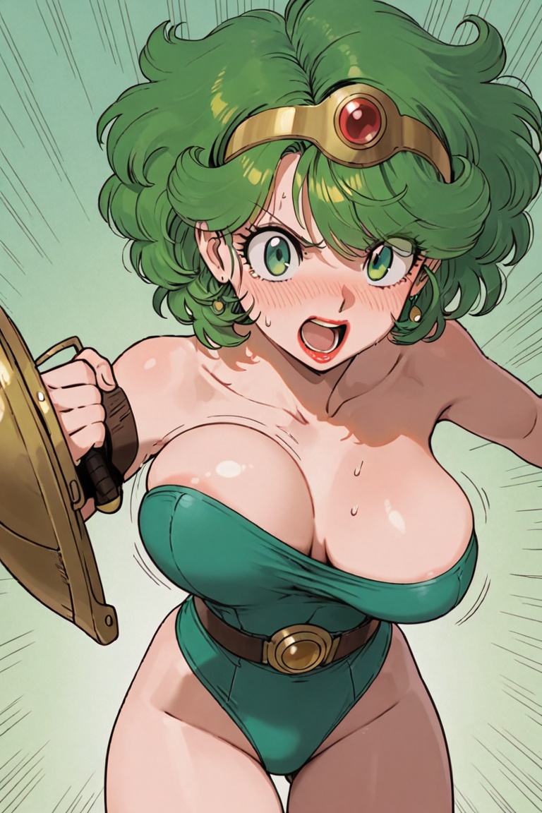Green Leotard Knight,  masterpiece,  best quality on Tensor.Art