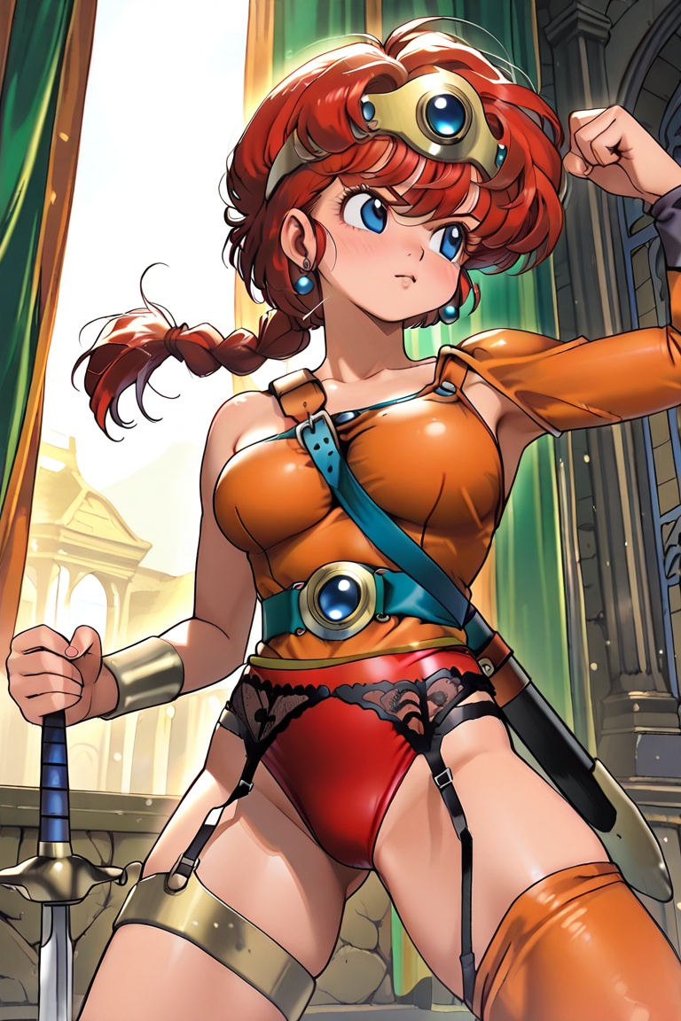 Solo,  one person,  Saotome Ranma on Tensor.Art
