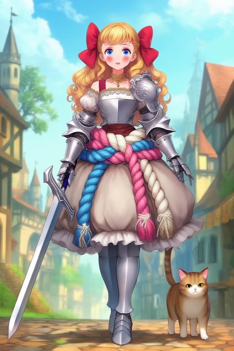 A masterpiece,  incredibly detailed,  medieval fantasy illustration on Tensor.Art