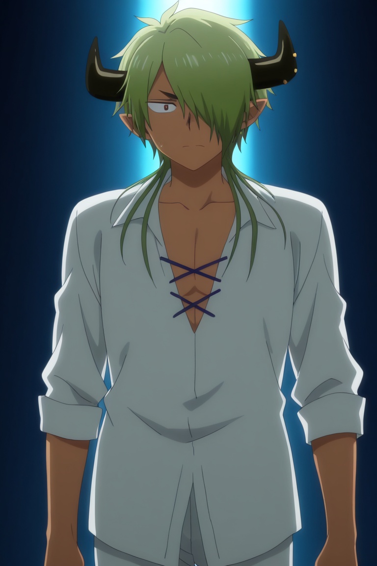 (anime screencap.1.1),  solo,  focus male by Legnarti on Tensor.Art