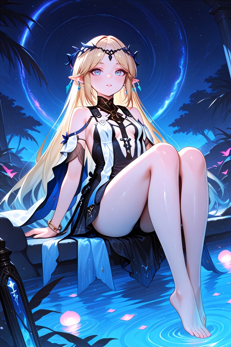 1girl,  blue eyes,  blonde hair on Tensor.Art