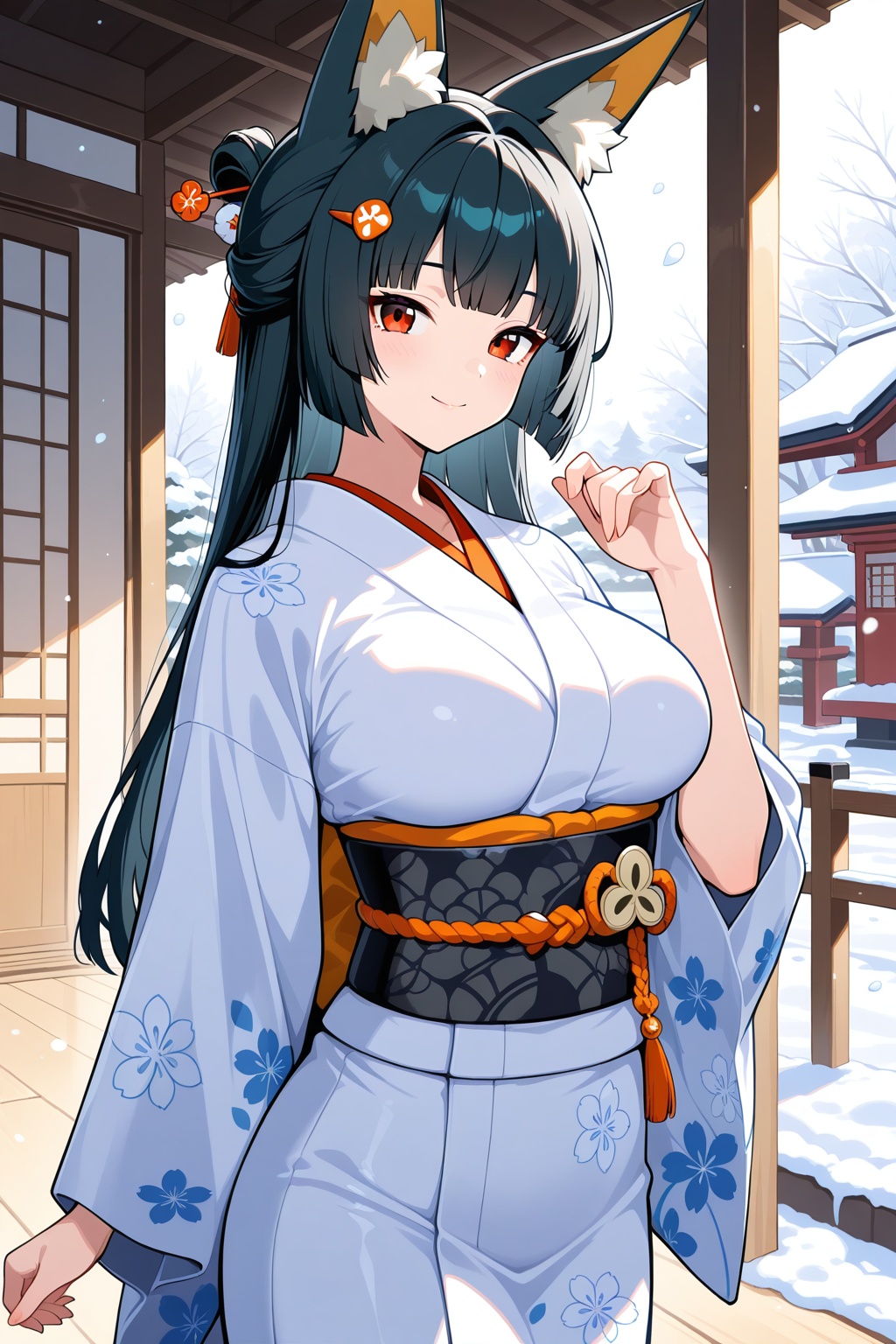1girl,  miyabi (zenless zone zero),  zenless zone zero on Tensor.Art