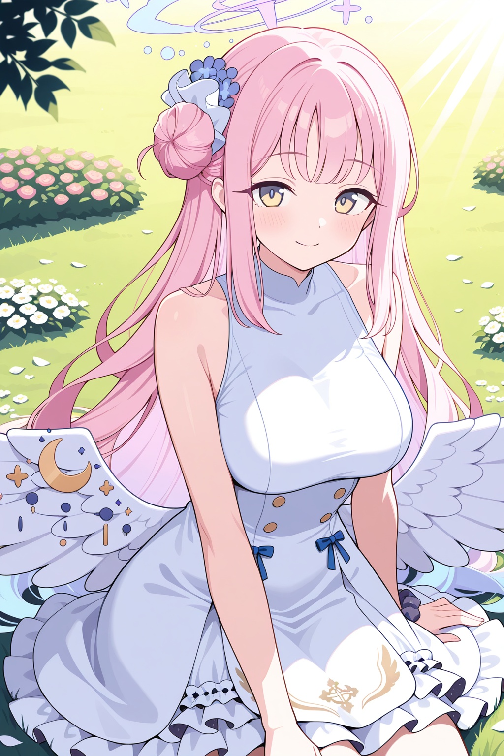 1girl,  mika (blue archive),  blue archive on Tensor.Art