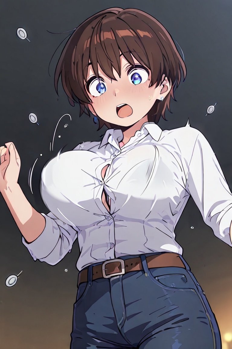 Kiyoshika-kun,  tight pants,  FLYING BUTTON on Tensor.Art