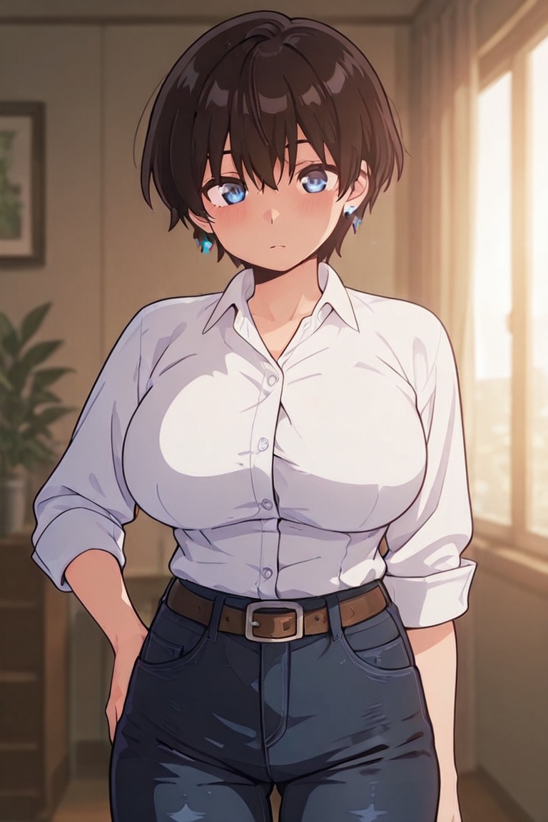Kiyoshika-kun,  tight pants,  masterpiece on Tensor.Art