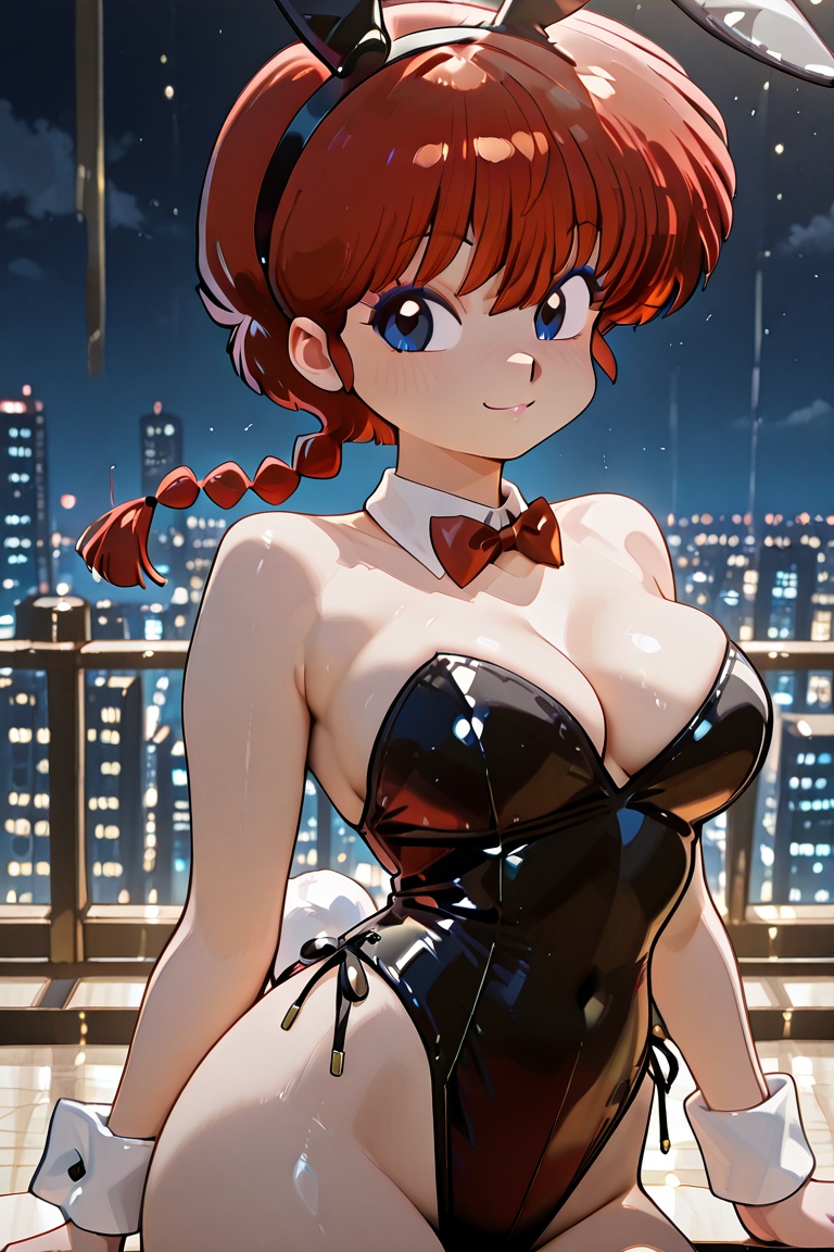 Ranma-chan,  Beautiful bunny girl on Tensor.Art