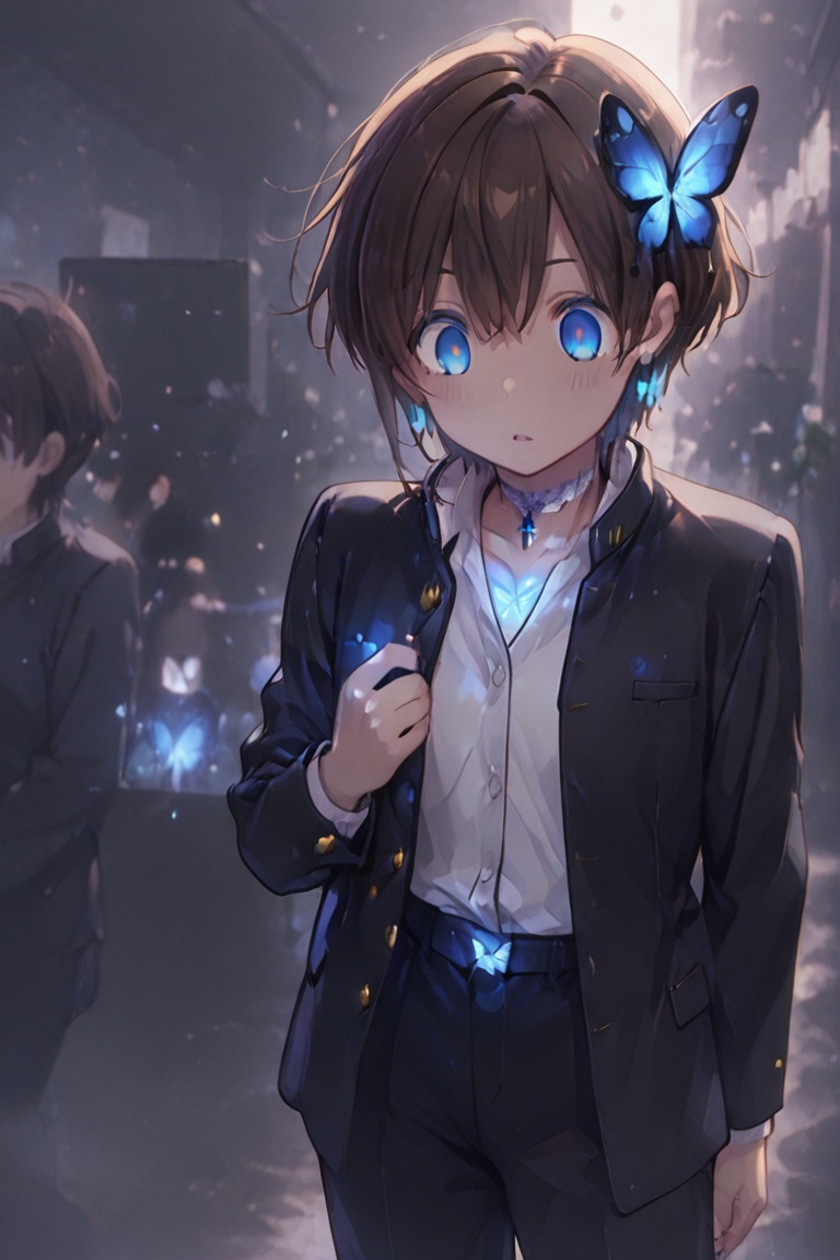 kiyoka_kun,  Kiyoshika-kun,  androgynous beauty on Tensor.Art