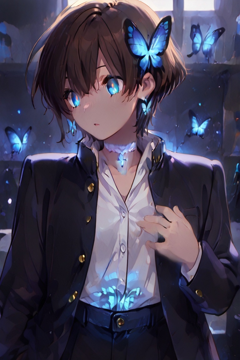 kiyoka_kun,  Kiyoshika-kun,  androgynous beauty on Tensor.Art