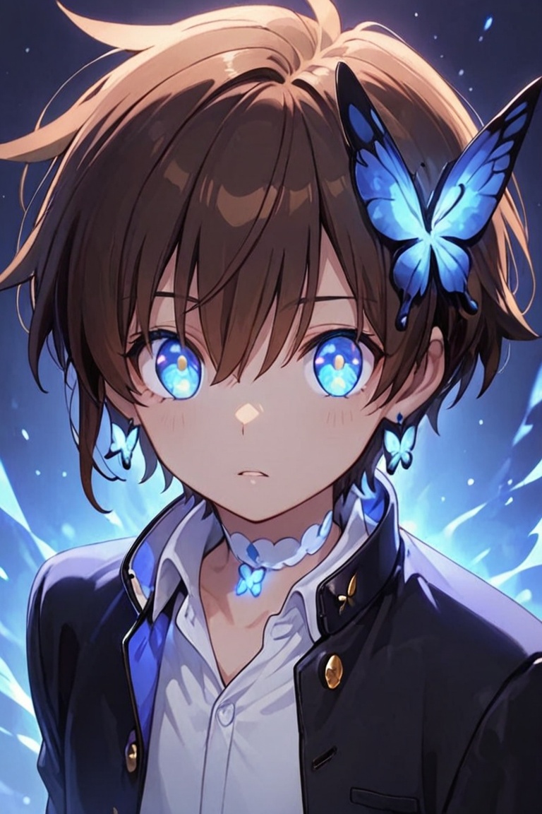 Kiyoshika-kun,  androgynous beauty,  Glowing effect on Tensor.Art