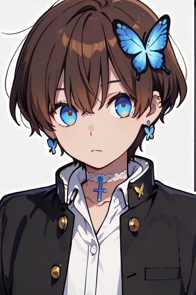 Kiyoshika-kun,  androgynous beauty,  Anime illustration on Tensor.Art