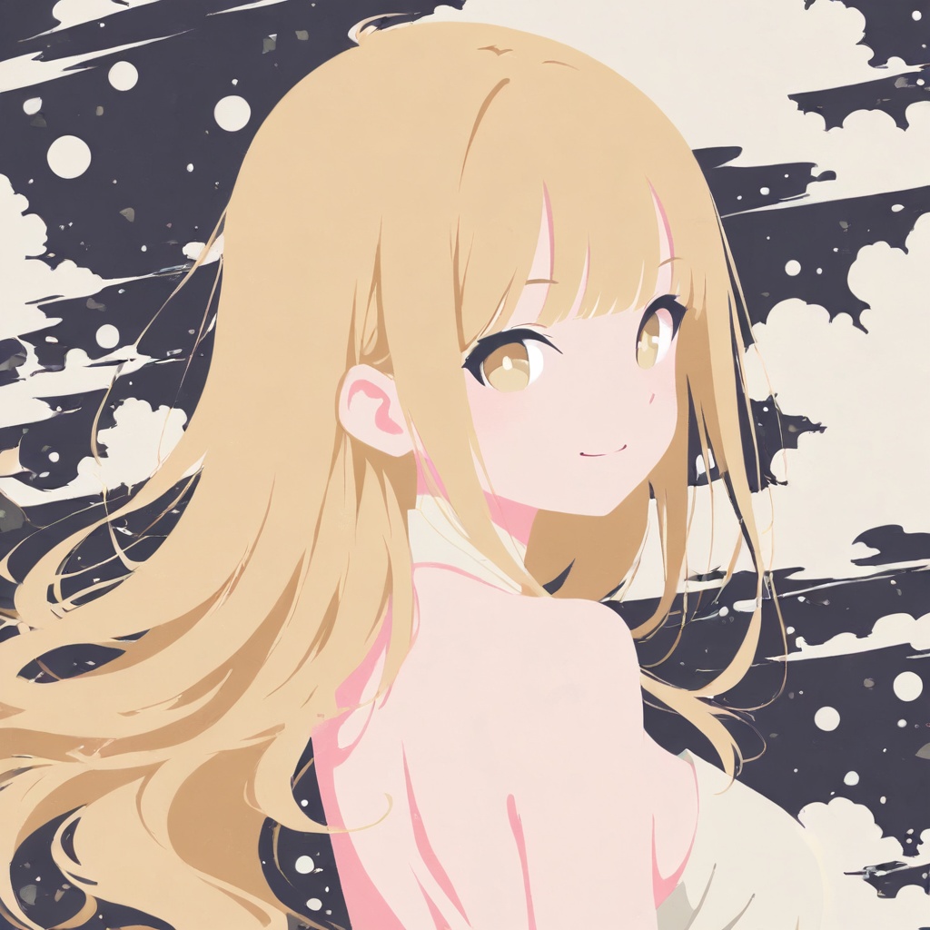 (cute girl,  minimalism,  minimalist aesthetic on Tensor.Art