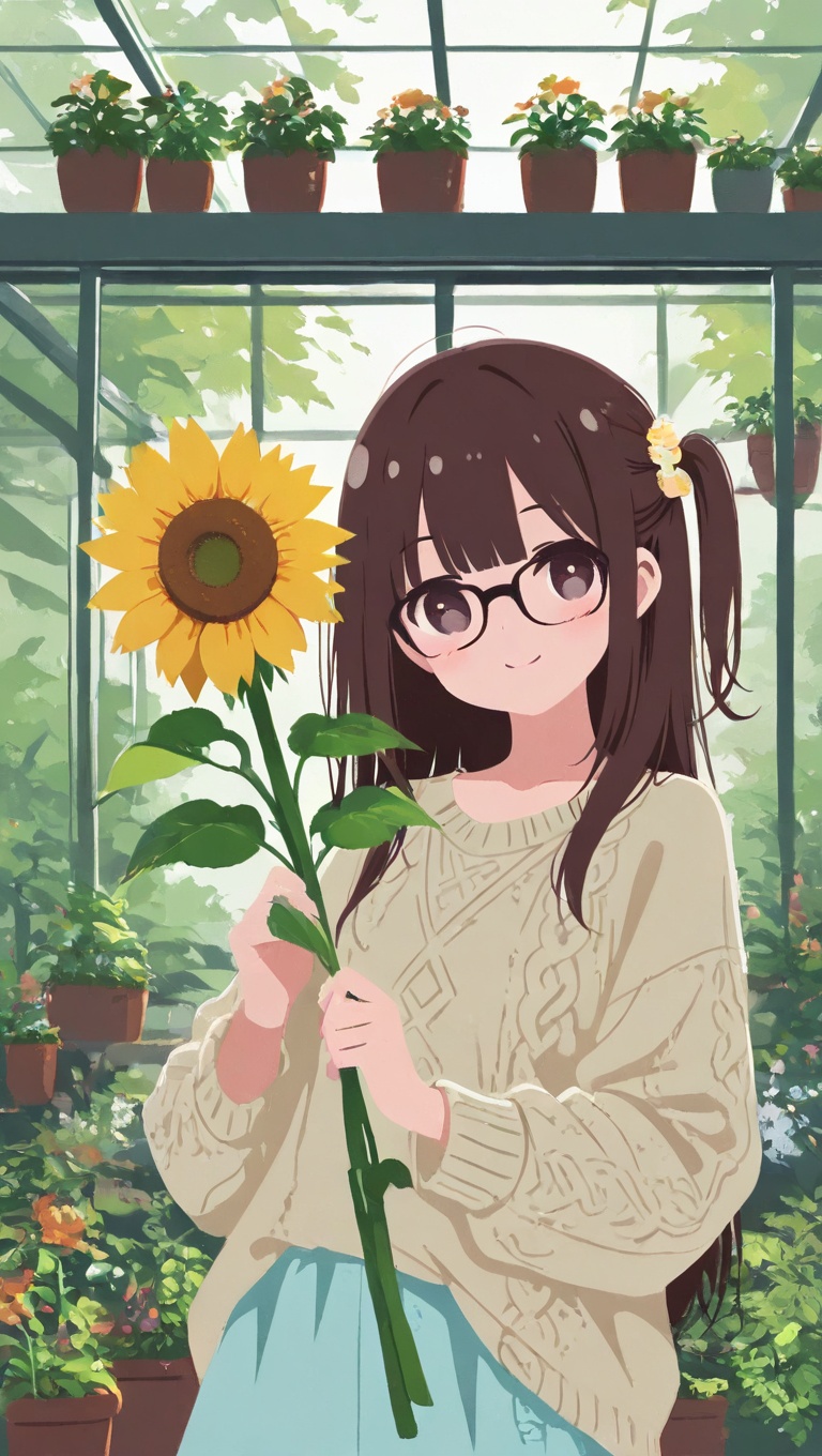 (cute girl,  minimalism,  minimalist aesthetic on Tensor.Art