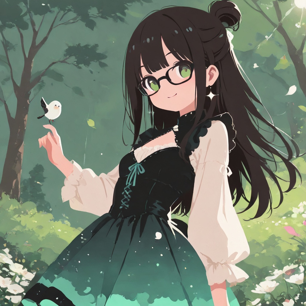 (cute girl,  minimalism,  minimalist aesthetic on Tensor.Art