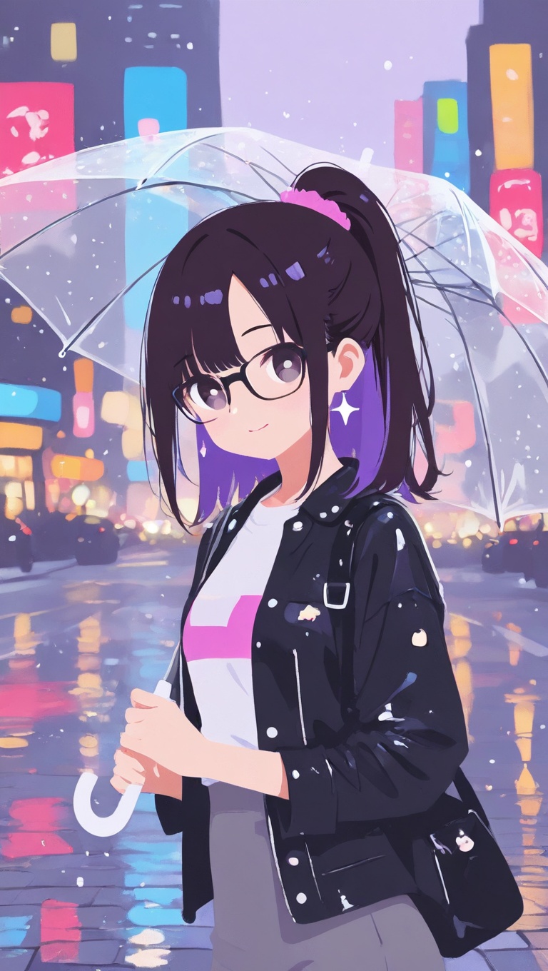 (cute girl,  minimalism,  minimalist aesthetic on Tensor.Art