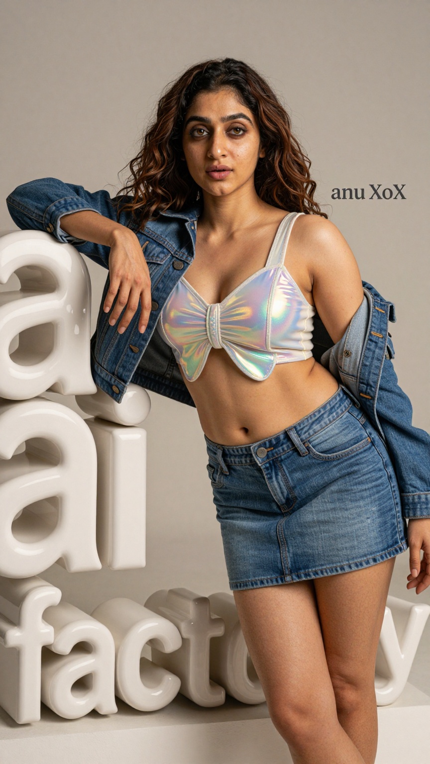 32 year old South Asian woman Anu,  extreme fair skin realistic pores natural soft glow no retouching,  chestnut brown hai...