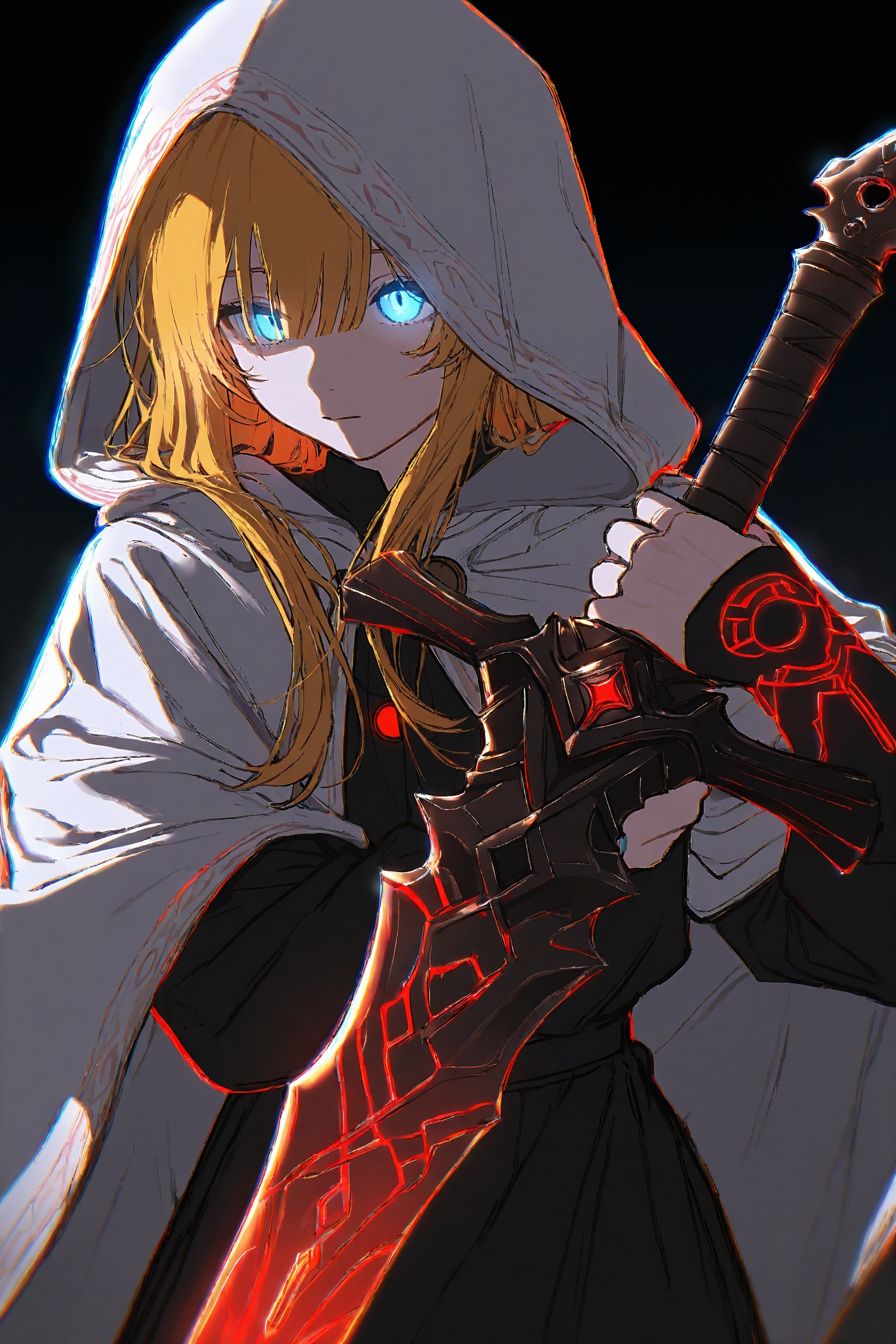 yrvn,  spot_color,  sketch by Light01 on Tensor.Art