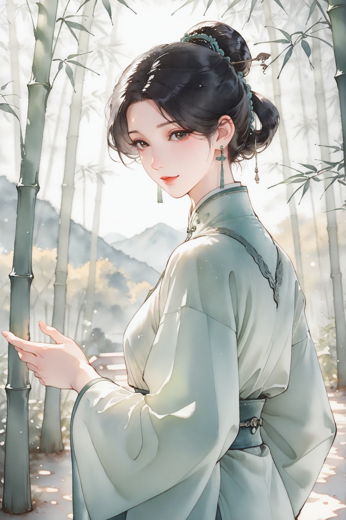 Su ru,  1girl,  solo by 让AI更感性了 on Tensor.Art