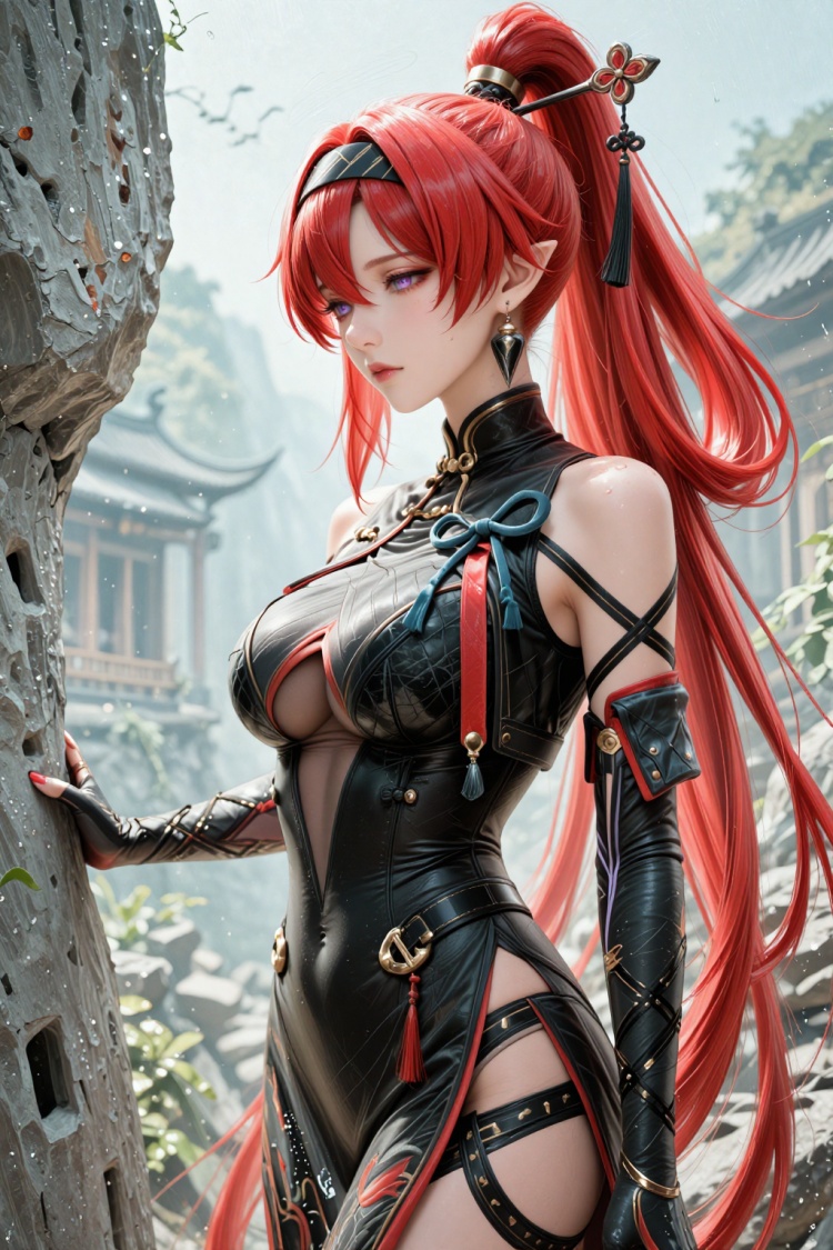 nnegret | 鸣潮-吟霖-厚涂2.7D-High by nnegrat on Tensor.Art