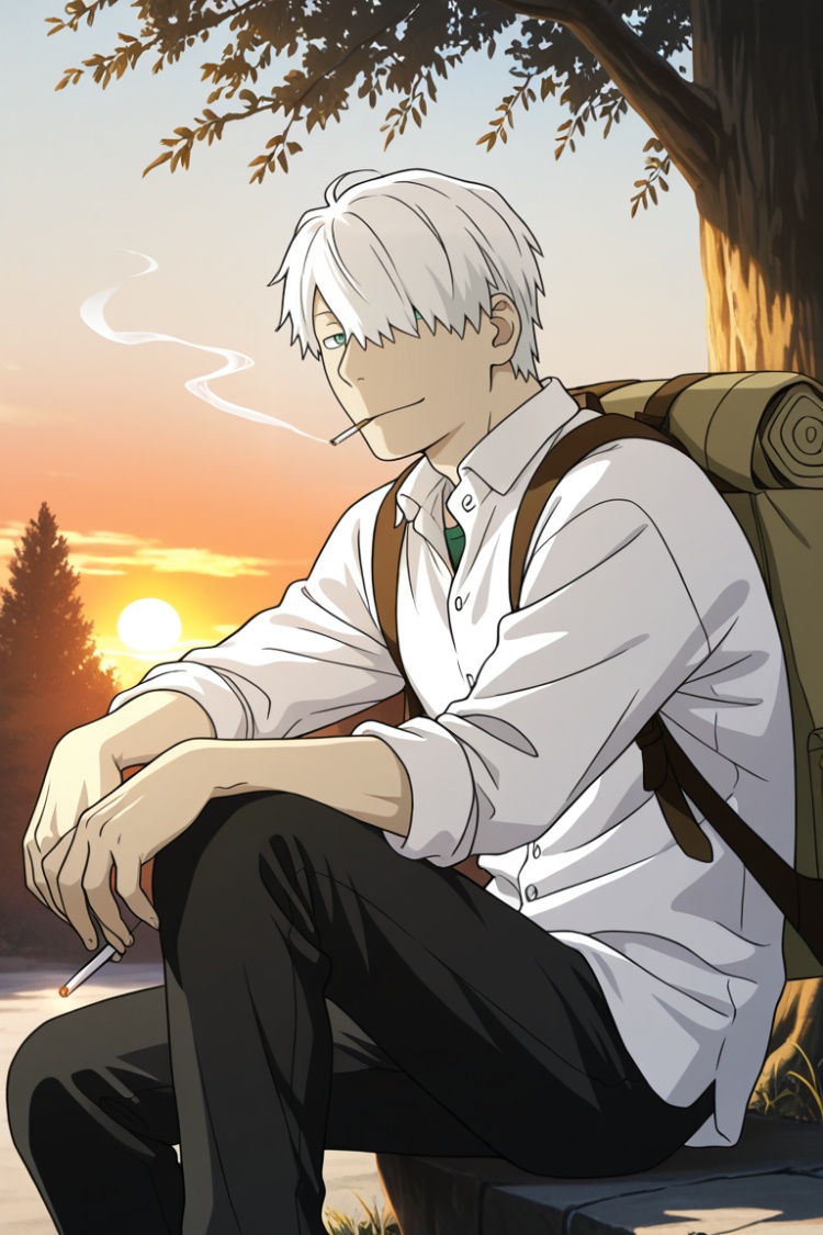 Ginko-Mushishi by Yaois_arg_lover on Tensor.Art