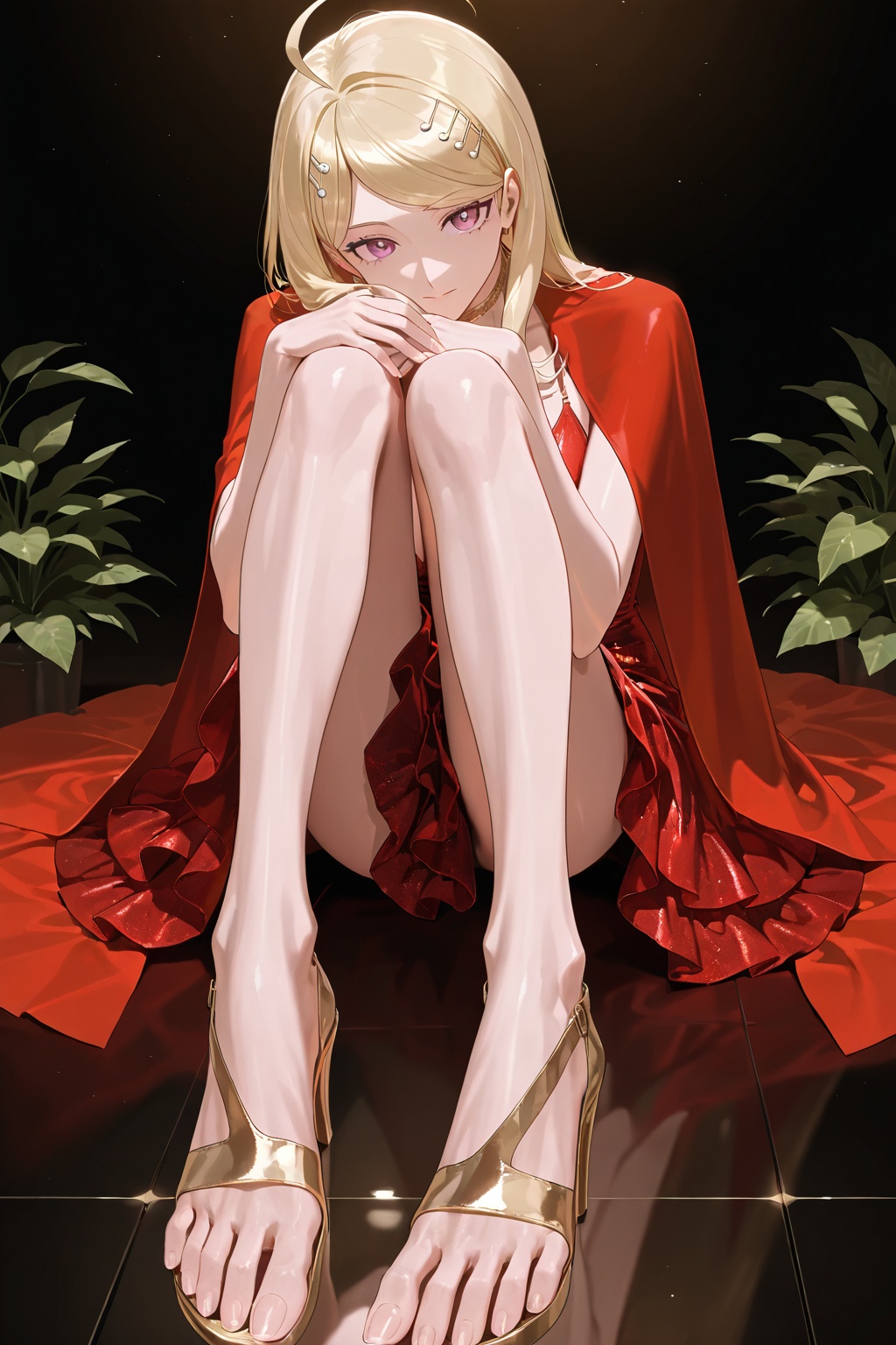 (1girl ),  (feet focus:1.2 ),  perfect anatomy by MF12138 on Tensor.Art