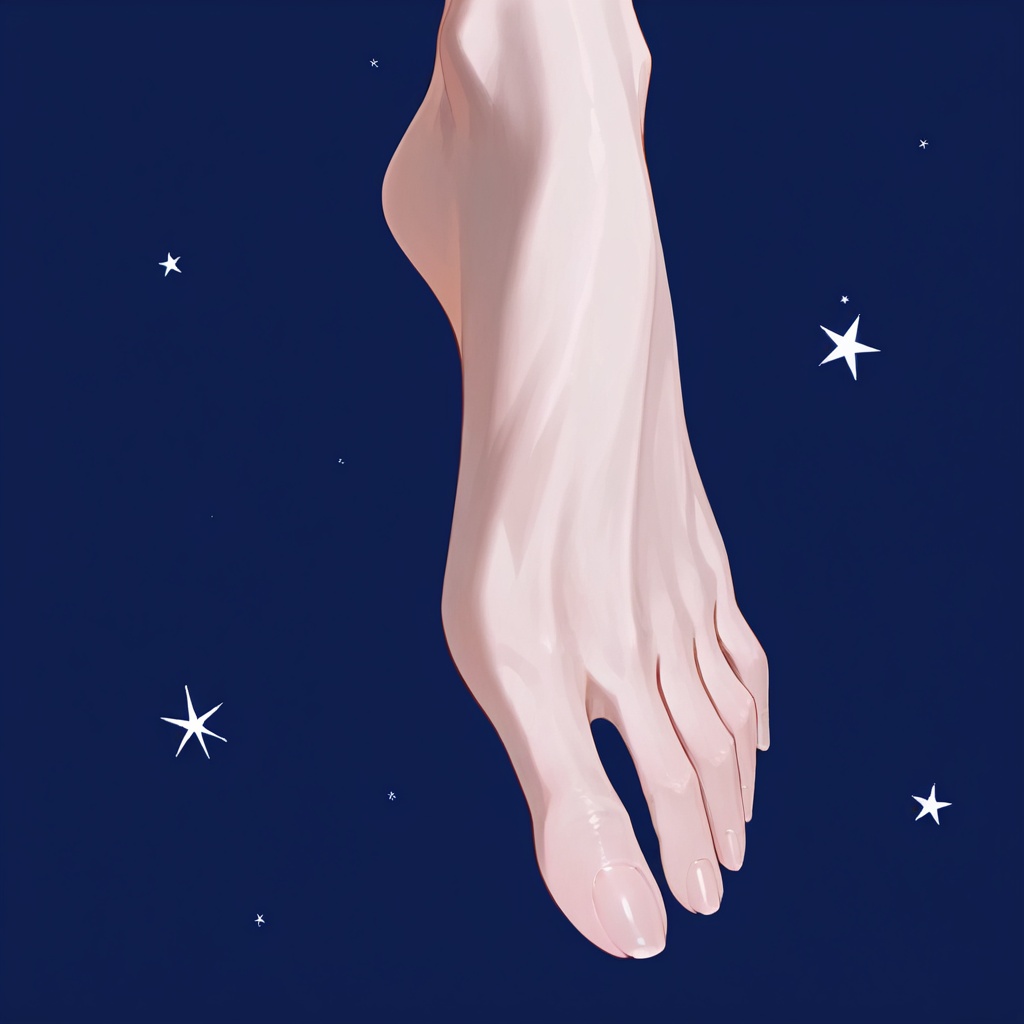 a single foot,  beautiful foot,  no human by MF12138 on Tensor.Art