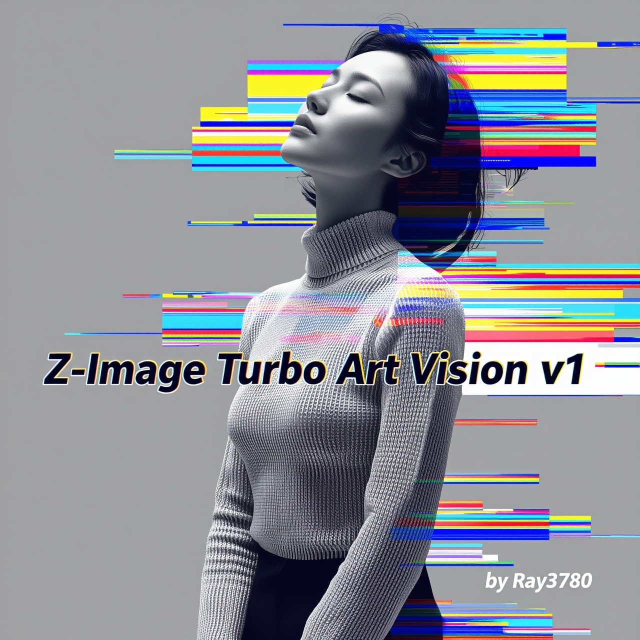 一位女性侧身仰头,  双眼轻闭,  神情宁静 on Tensor.Art