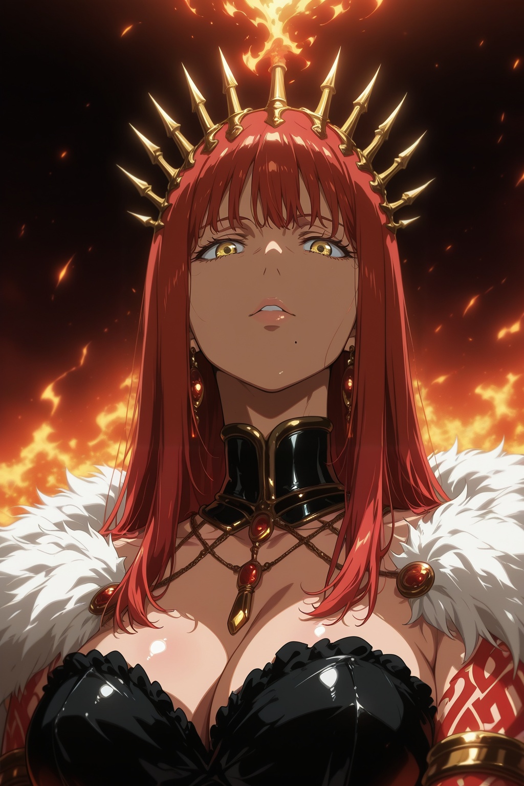 (anime coloring,  anime screencap),  1girl by Nenel_SSJBlue on Tensor.Art