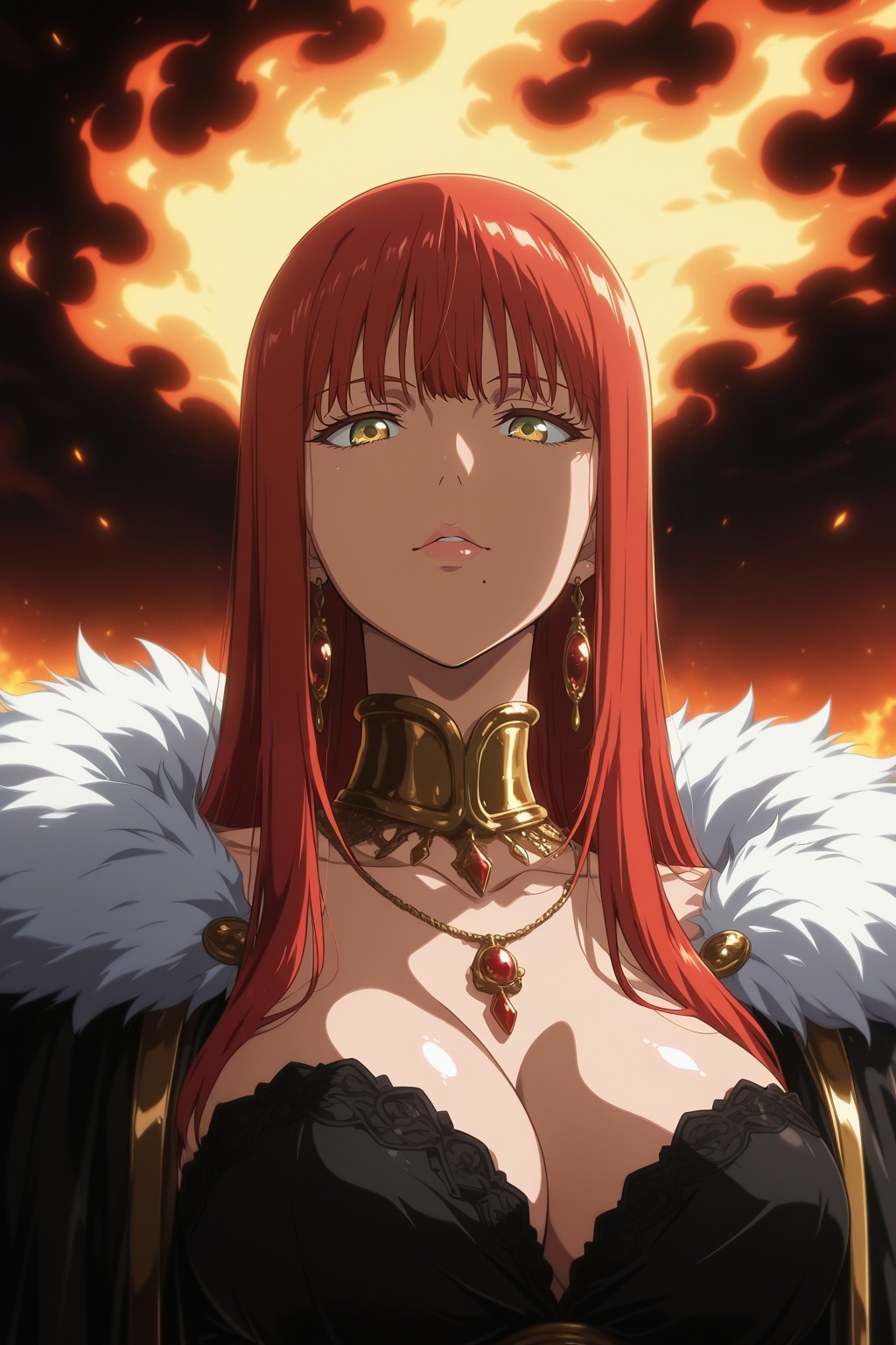 (anime coloring,  anime screencap),  1girl by Nenel_SSJBlue on Tensor.Art