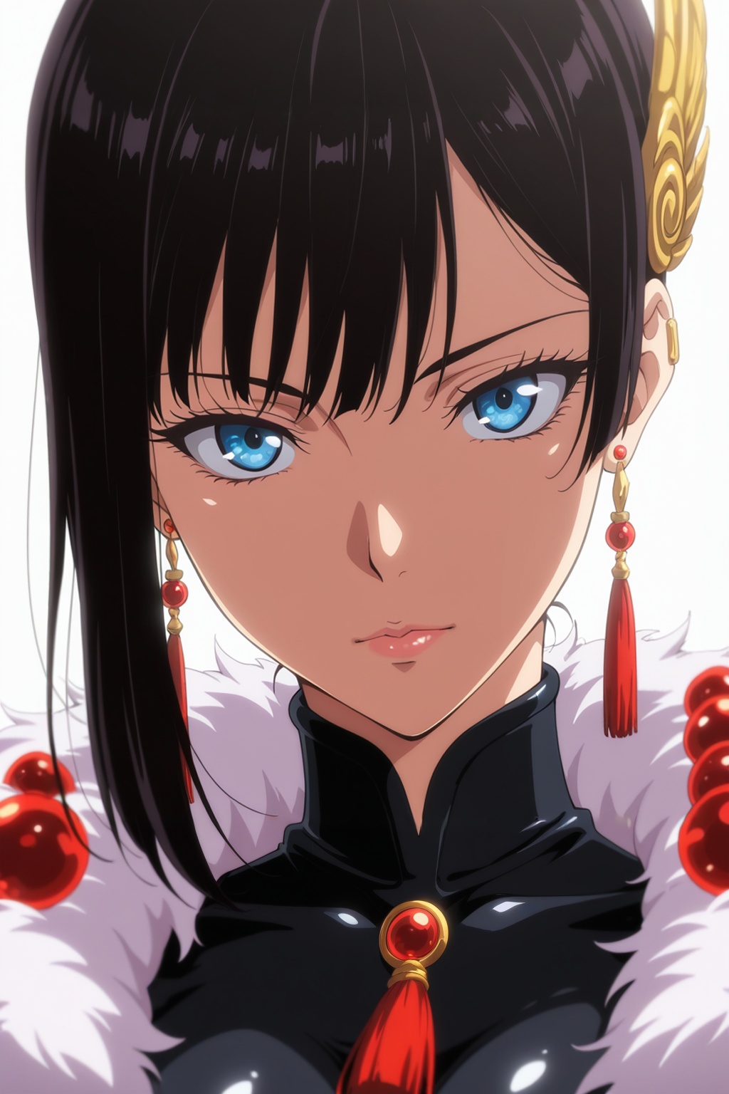 (anime coloring,  anime screencap),  1girl by Nenel_SSJBlue on Tensor.Art
