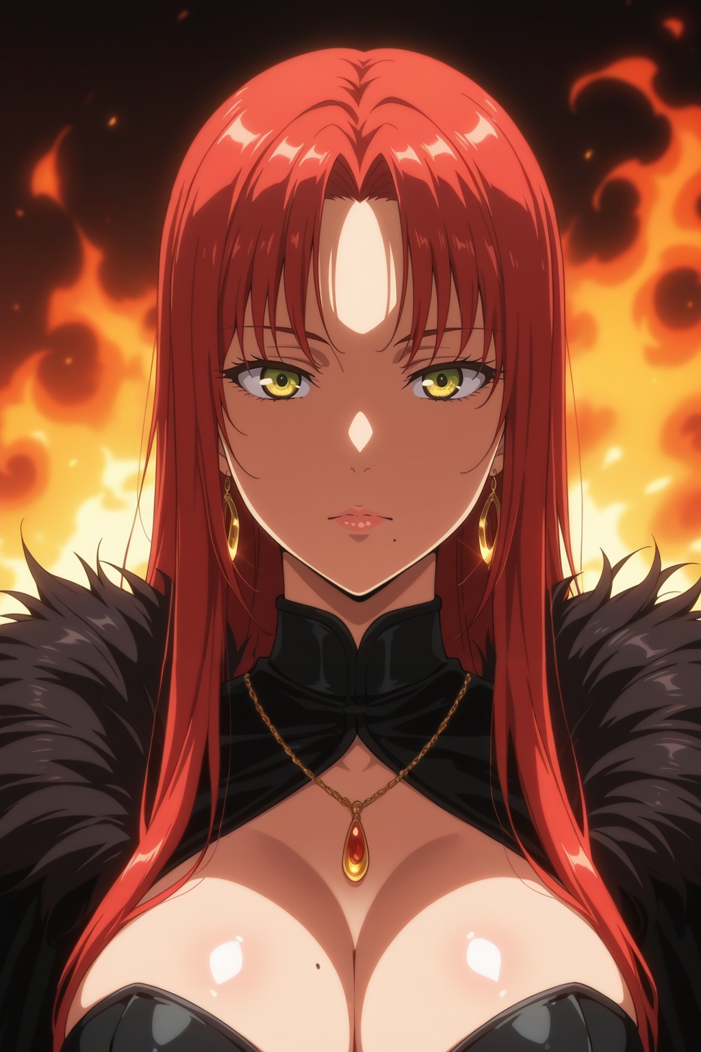 (anime coloring,  anime screencap),  1girl on Tensor.Art
