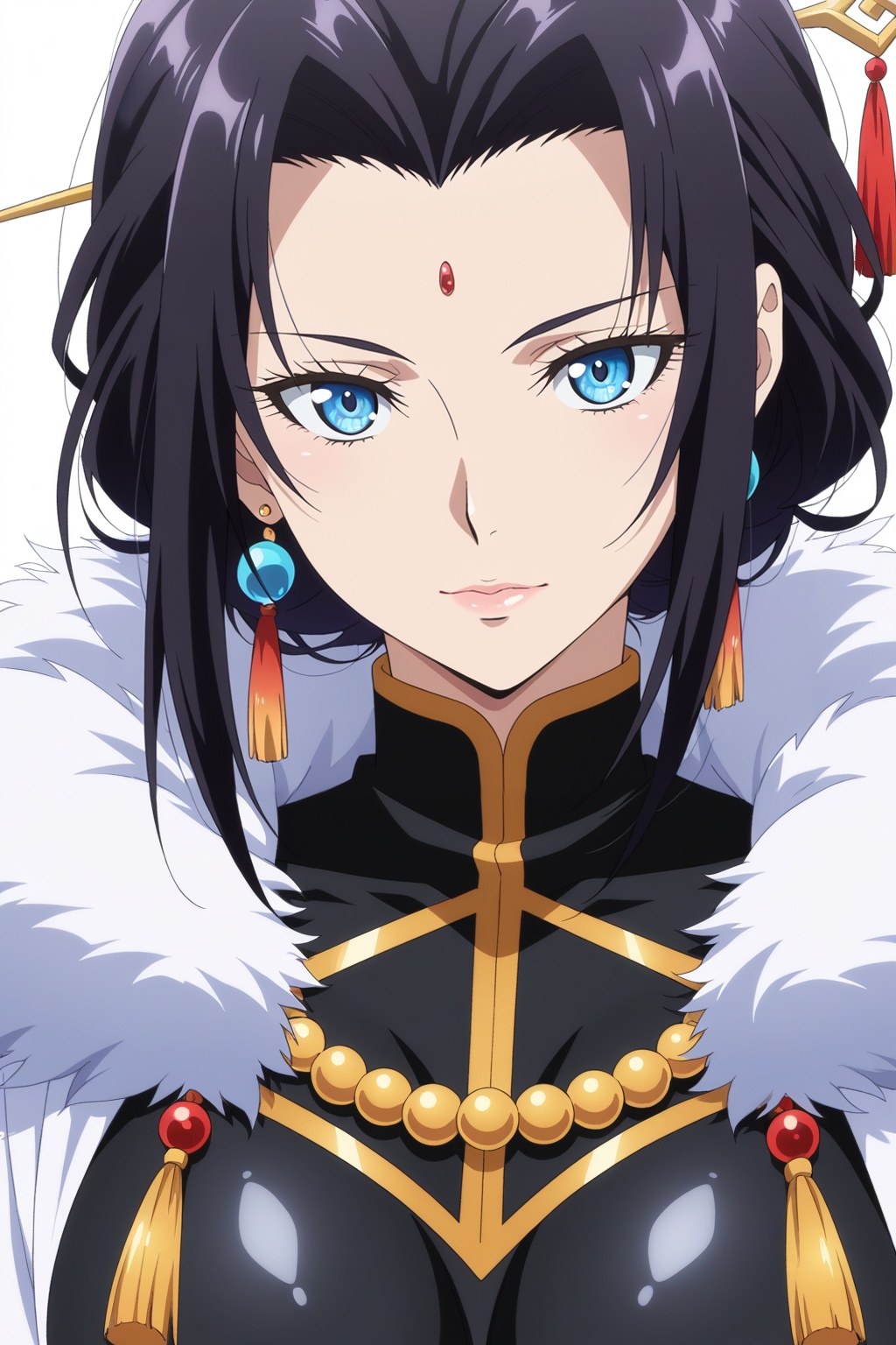 (anime coloring,  anime screencap),  1girl by Nenel_SSJBlue on Tensor.Art