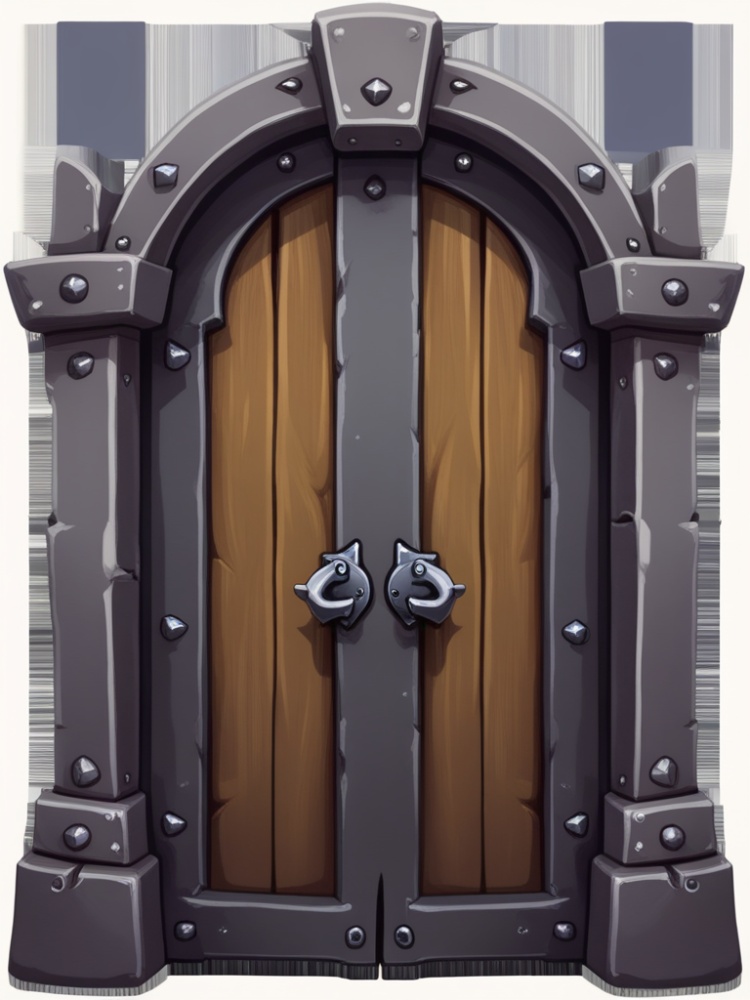 Stylized Door by GameArt on Tensor.Art