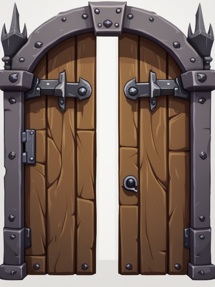 Stylized Door by GameArt on Tensor.Art