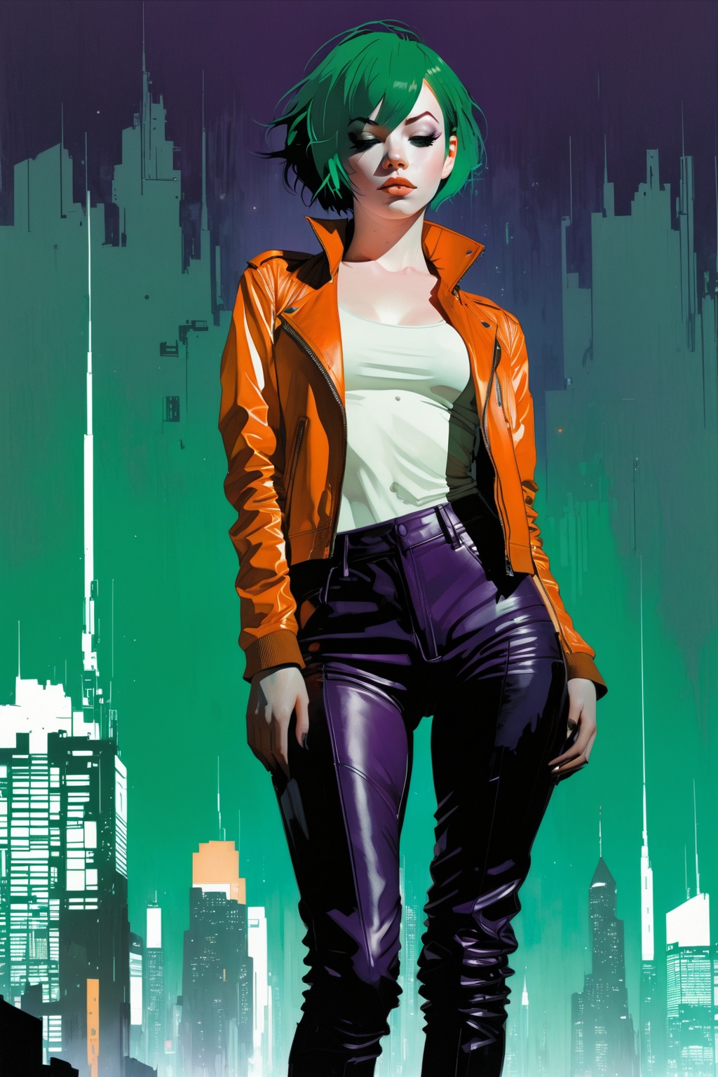 1girl,  beautiful young woman,  Emma Stone on Tensor.Art